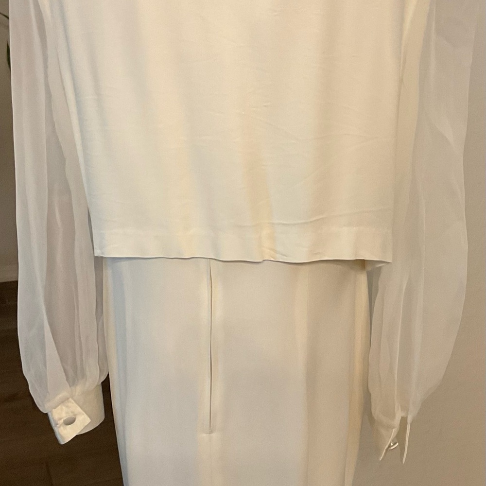 Perceptions Ivory Elegance Dress - image 4